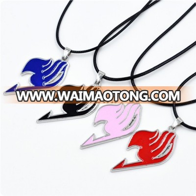 Hot Japanese Anime Fairy Tail Necklace 4 color anime Cosplay Costume Accessories Toys