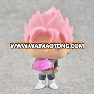 Hot sell Super SAIYAN ROSE GOKU BLACK#260, Animation POP action figures,Blue hair Dragonball Z Goku FUNKO pop