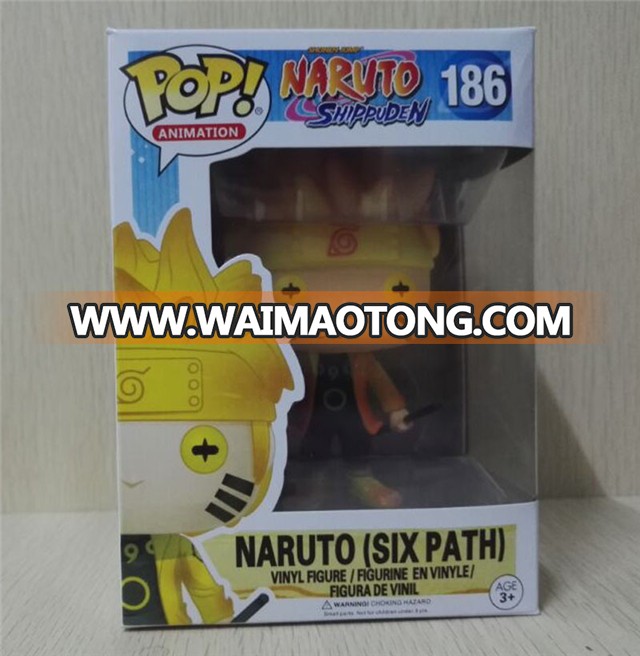 SV-NR035 Sveda Naruto Shippuden Funko POP vinyl figure #186 Naruto (SIX PATH), POP Funko PVC Doll